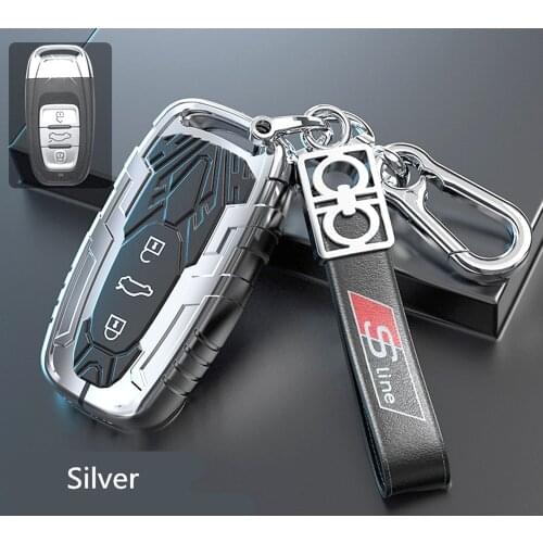 Key Bag Holder Shell Keychain Protect Set For Audi a1 a3 8v a4 b8 b9 a6 a5 c7 q3 q5 q7 tt Auto Accessories