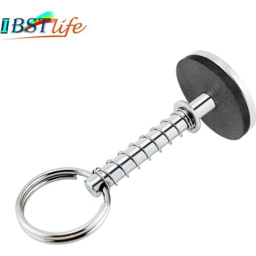 Stainless Steel 316 Hatch Cover Pull Handle Quick Pin Button Boat Yacht Storage Retainer Farm Trailers Wagons Auto Car Trailer