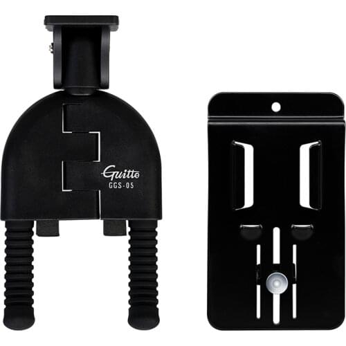 GGS-05 Wall Mount Guitar Hanger Adjustable Ukulele Hook Holder For Acoustic Electric Guitars Bass Stringed instrument parts