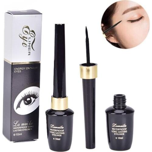 Eyeliner Liquid Waterproof Eye Liner Pencil Pen Black Make Up Comestics