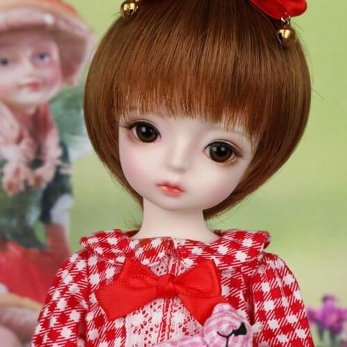 Full Set 1/6 BJD Doll LOVELY VANILLAS Joint Doll For With Glasss Eyes Baby Girl Birthday Christmas Gift Present