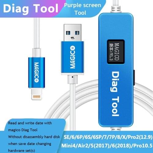Magico Diag DFU Nand Chip Non-removal Programmer for iPhone For iPad HDD Reading Writing Unbind Wifi Capacity Up Tool
