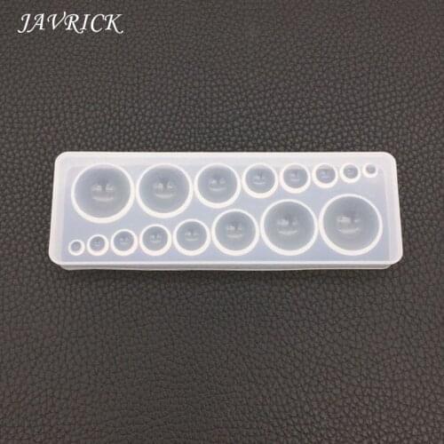 Silicone Mold DIY Crystal Epoxy Resin Molds Time Stone Jewelry Making Crafts Round Handmade Cake Fondant Chocolate Tools