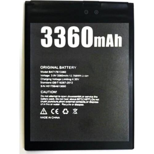 DOOGEE X30 BAT17613360 For DOOGEE X30 Smart Phone 3360mAh High quality Replacement Battery NEw