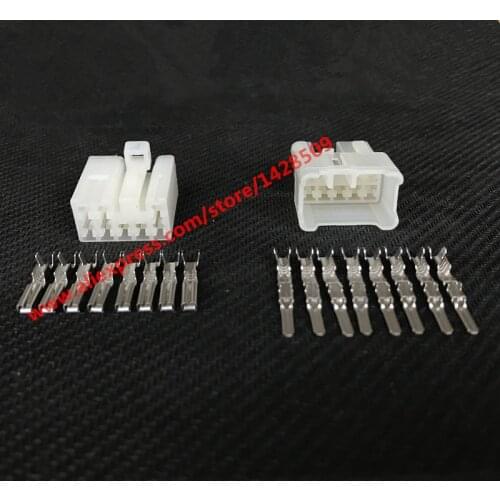 5 Sets 6240-1081 6240-5081 MT series 2.3mm(090) Automotive Wiring Connector 8 Pin Auto Plug For Sumitomo