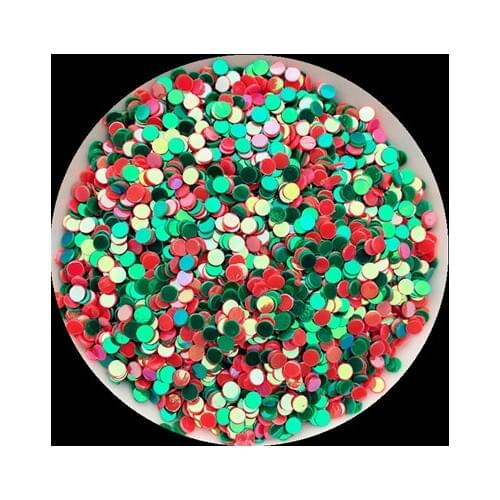 2.5mm Dot Sequin 20g/lot Mix Melon Dark Green loose Sequins Glitter Paillettes for Nail Art manicure/wedding decoration confetti