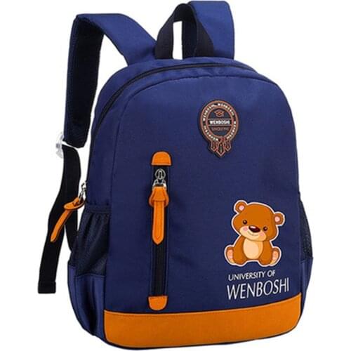 Children Bag Cute Cartoon Kids Bags Kindergarten Preschool Backpack for Boys Girls Baby School Bags 3-6 Years Old