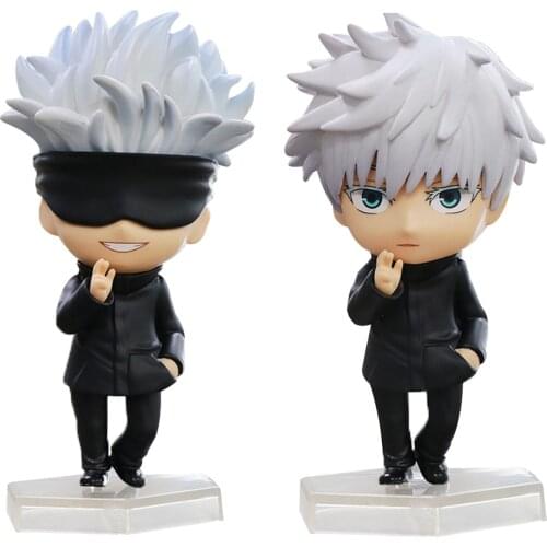 11cm Jujutsu Kaisen Anime Figure Itadori Yuji Gojo Satoru Action Figure Fushiguro Megumi Kugisaki Nobara Figurine Model with Box
