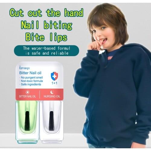 Bitter Nail Polish Stop Deterrent Nail Polish TreatmentNail Care to Help Stop Putting Fingers In Your Mouth