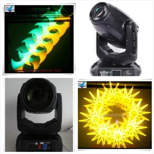 H- 6/lot Touch screen gobo projector 10R 280w beam spot wash moving head light dmx with prism