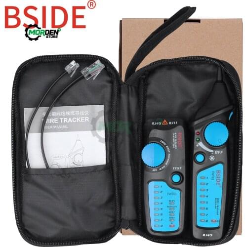 New FWT81 Cable Tracker Multi-functional Handheld RJ45 RJ11 Telephone Wire Network LAN TV Electric Line Finder Tester Dropship