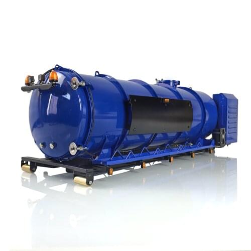 Metal Vacuum Tank For LESU 1/14 Roll on/off RC Dumper Truck DIY Model Tractor THZH1186-SMT4