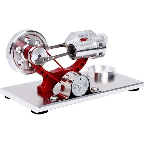 Hot Air Stirling Engine Motor Model Educational Toy Electricity Colorful LED Generator Steam Hobbyer Birthday Gifts