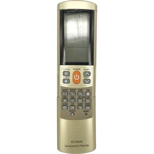 New Universal A/C Remote For LG York TCL Toshiba Midea Samsung Hisense Daikin Air Conditioner KT-N828 2000 in 1 Remote Control