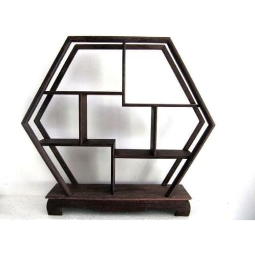 Lovely Ji Chi Wood lovely stand /shelf for SNUFFERS or NETSUKE