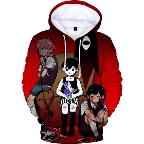 Omori 3D Fashion Fall Winer Suit Hoodies Sportswear Hooded Youthful Kawaii Women/Men The hooded