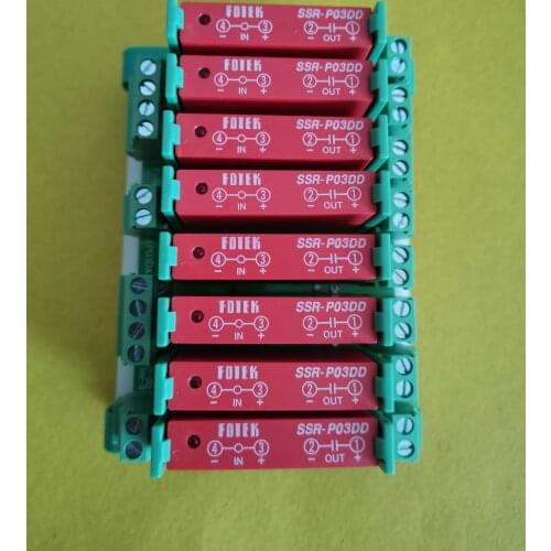 Original imported solid state amplifier Taiwan FOTEK one set SSR-P03N-8P SSR-P03DD