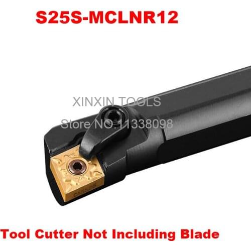 S25S-MCLNR12/S25S-MCLNL12 25mm Lathe Cutting Tools CNC Turning Tools Machine Tools Internal Metal Boring Bar Type MCLNR/L