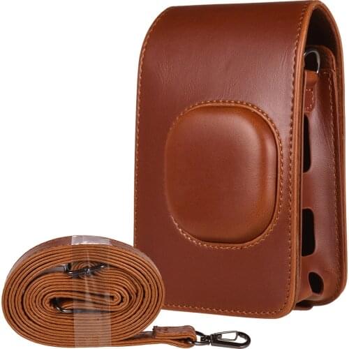 Portable Instant Camera Bags Film Photo Camera PU Cover Shoulder Bag for Fujifilm Fuji Instax mini LiPlay Cameras Accessories