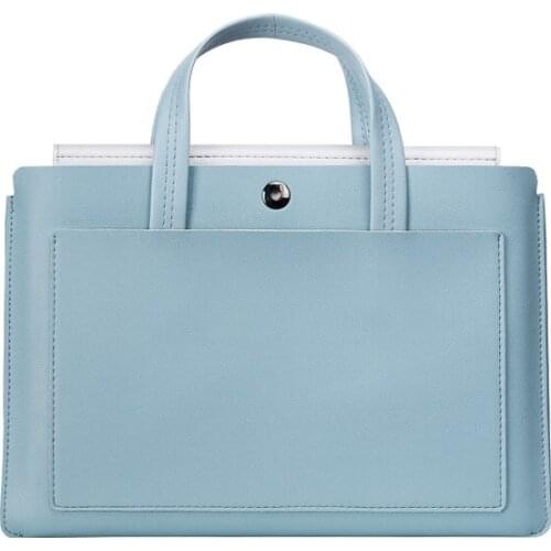 Business Style PU Leather Laptop Bag Tablet PC Sleeve Case Notebook eBook Pad Bag Pouch Briefcase for Mackbook iPad HUAWEI DELL