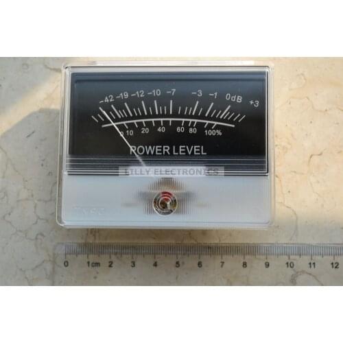 DB Level Header Amplifier chassis Audio Backlight TN-90 Panel VU meter