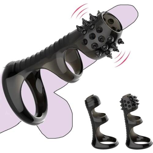 Foreskin Correction Penis Sleeve Extender Reusable Adult Sex Toys for Men Penis Up Enlargement Penis Ring Cock Enlarger Sex Toys