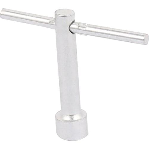 UXCELL 65mmx55mm 10mm Hex Socket T Shape Handle Wrench Deep Nut Driver