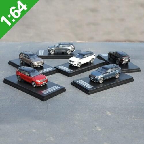High Quality 1/64 Lcd Velar Suv Diecast Car Model Toys Boys Girls Gifts with Original Box