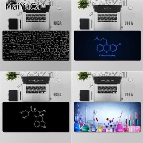 Maiyaca Top Quality Chemical Experiments Equation Unique Desktop Pad Game Mousepad Free Shipping Large Mouse Pad Keyboards Mat