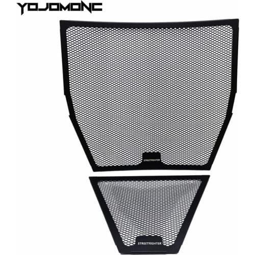 Motocicleta grade de radiador guarda capa proteção aço inoxidável protetor para ducati panigale v4 v4s 2018-2020 streetfighter v