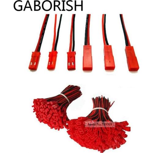 10 Pairs JST Connector Plug Cable Male+Female for RC Battery