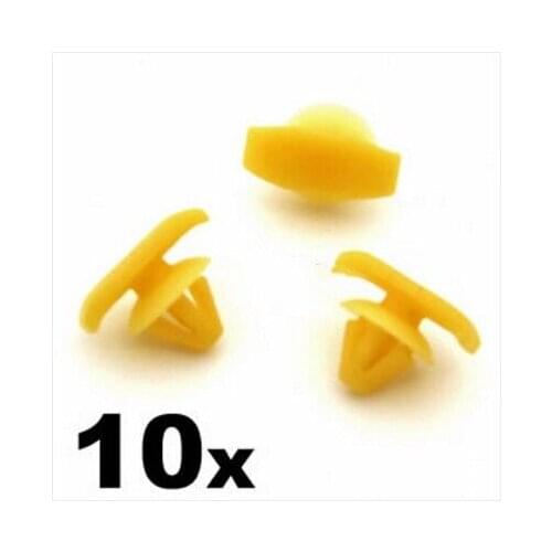 10x For Volkswagen Rubber Weatherstrip Door Seal Clips