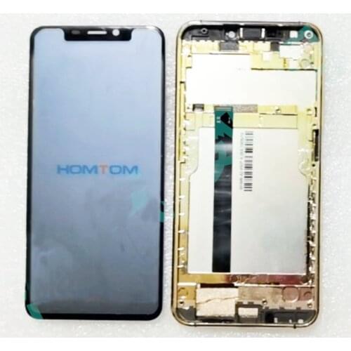1512*720 FHD Black 5.85''For homtom H10 LCD Display+Touch Sccreen Digitizer Assembly Phone Accessories H10