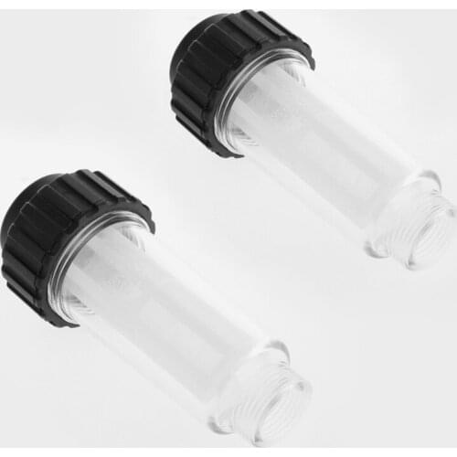 2Pc Water Filter For Lavor Elitech Champion Nilfisk High Pressure Washer