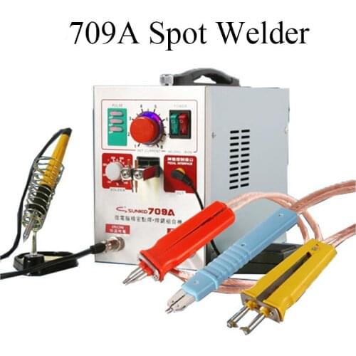 709A Spot Welder with welder pen,Spot Welder for 18650 ,spot welder Welding station for 18650