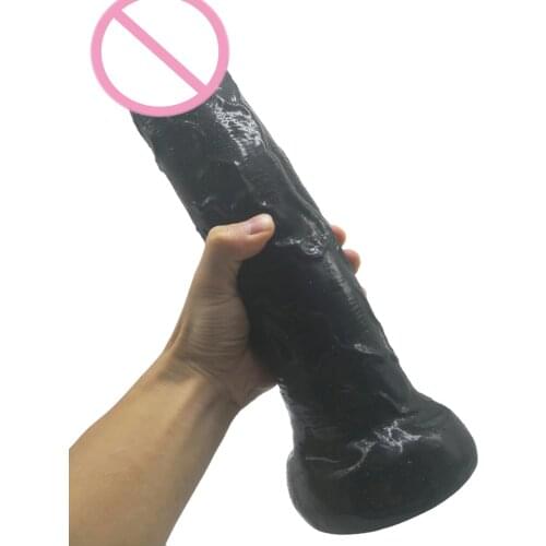 33*7cm Long Dildo Giant Super Huge Dildo Suction Cup Big Anal expander Butt Plug Large Dildos Realistic Sex Toys For Women
