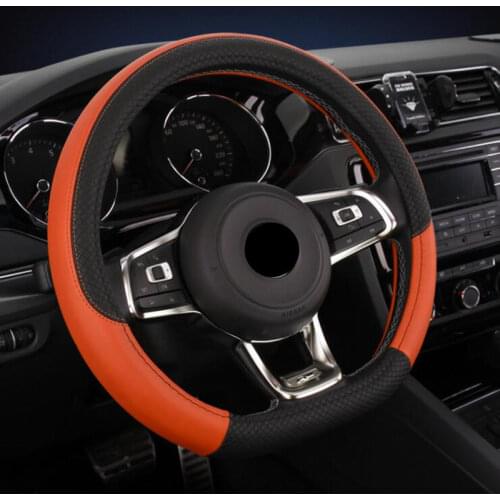 D Shape Car Steering wheel Cover Sport Auto Steerin Wheel Covers For Haval F5 F7 Golf 7 CC CS85 Max New A3 A4 A5 Wheel Cover