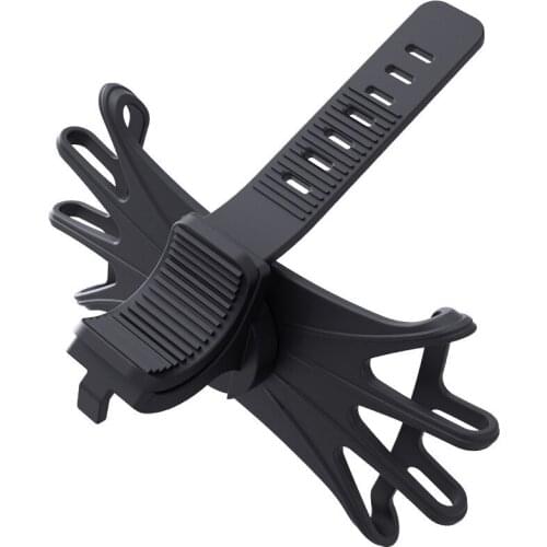 Bicycle Mobile Phone Holder Silicone 360 Degree Rotating Stable Handlebar Mount YS-BUY