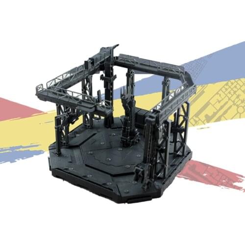 GUNDAM PG 1/60 MG 1/100 RG HG 1/144 MA Hangar Universal Platform COMPOSABLE ACTION BASE Assembly Model Action Figures Toys