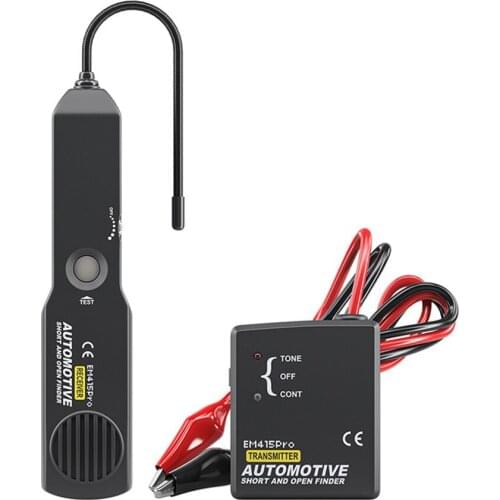 EM415PRO Automotive Cable Wire Tracker Car Short Open Circuit Finder Tester Repair Detector Cable Identification Diagnostic Tool