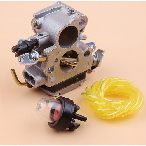 Carburetor Fuel Hose Primer Bulb Kit Fit Jonsered CS2234 CS2238 CS2234S CS2238S Red Max GZ380 Chainsaw Parts Zama C1T-W33C Carb