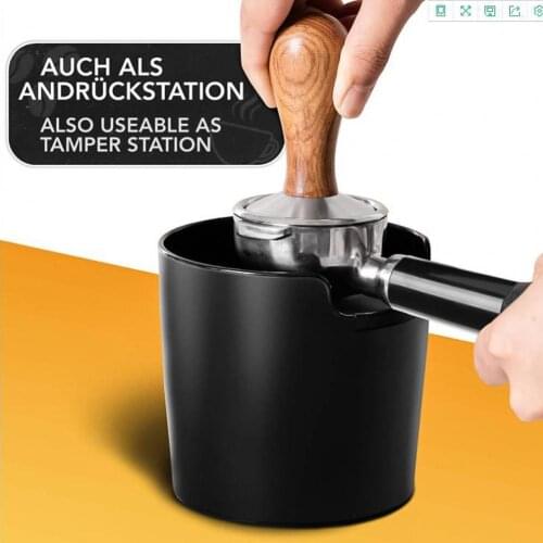 Coffee Knocking Box Shock-Absorbent with Removable Knock Bar Barista Accessory Coffee Knocking Box Knock Bar Barista Accessory