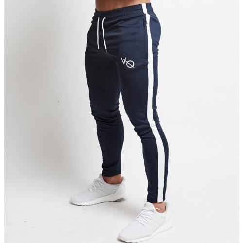 Mens Joggers Casual Pants Fitness Sportswear Tracksuit Bottoms Skinny Sweatpants Trousers Black Gyms Jogger Track Sik Sik Pants