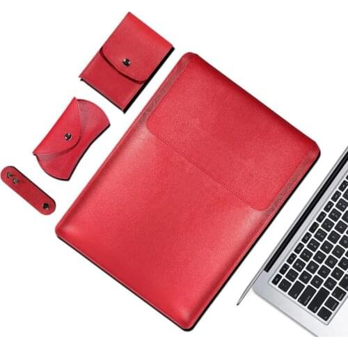New PU Waterproof Laptop Sleeve bag For Macbook pro 13 A2289 A2338 case Air 13 A2179 A2337 Retina 13 A1502 A1425 Notebook Cover