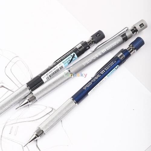 Platinum JAPAN Professional Mechanical Pencil Drafting Pen MSDA-1500,0.3/0.5/0.7mm,Smooth and Easy To Write, Students Supplies
