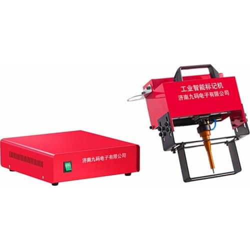 LY Portable Engraving Hand-held Electric Pneumatic Marking Machine for Nameplate Cylinder Number Frame Number Plotter 100*20mm