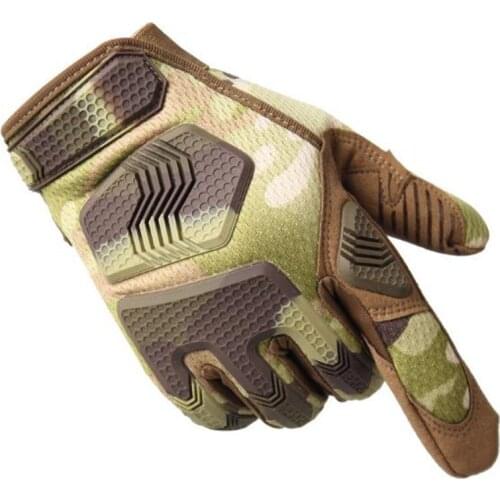 Outdoor Sports Gloves B31 Full Finger Tactical Military Gloves Motorcycle Bike Cycling Racing Gloves Anti-skid Protection Glove