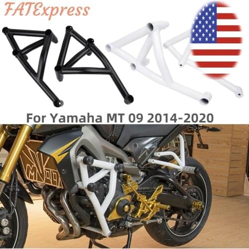 Motorcycle Engine Guard Crash Bar Bars Bumper Protector for Yamaha MT 09 FZ-09 MT-09 Tracer 900 MT09 FZ09 FJ-09 XSR900 2016-2020