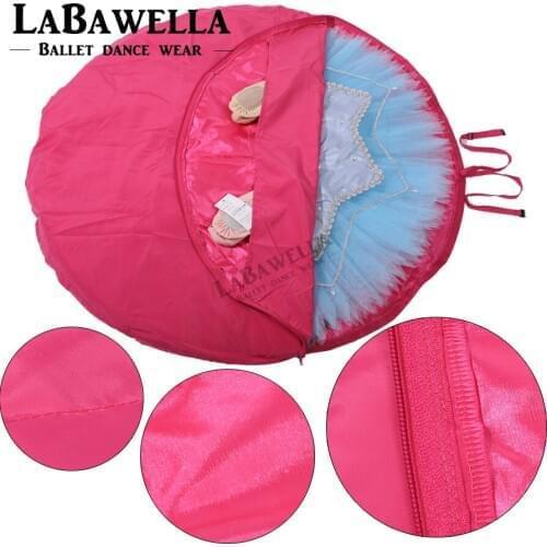 Adult Women Rose Pink Ballet Dance Tutu Bag Girls Dancing Diameter 110CM Accessories Bags AS8630