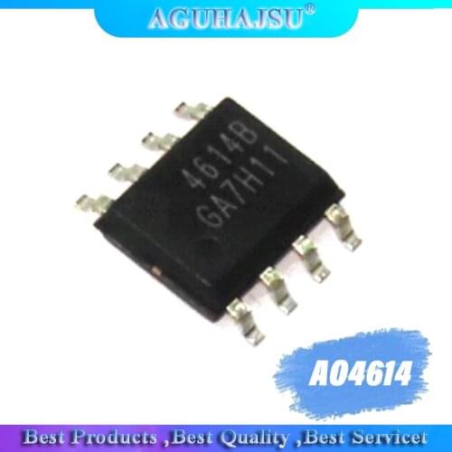 10PCS AO4614 SOP8 4614 SMD SOP LCD high voltage board power chip